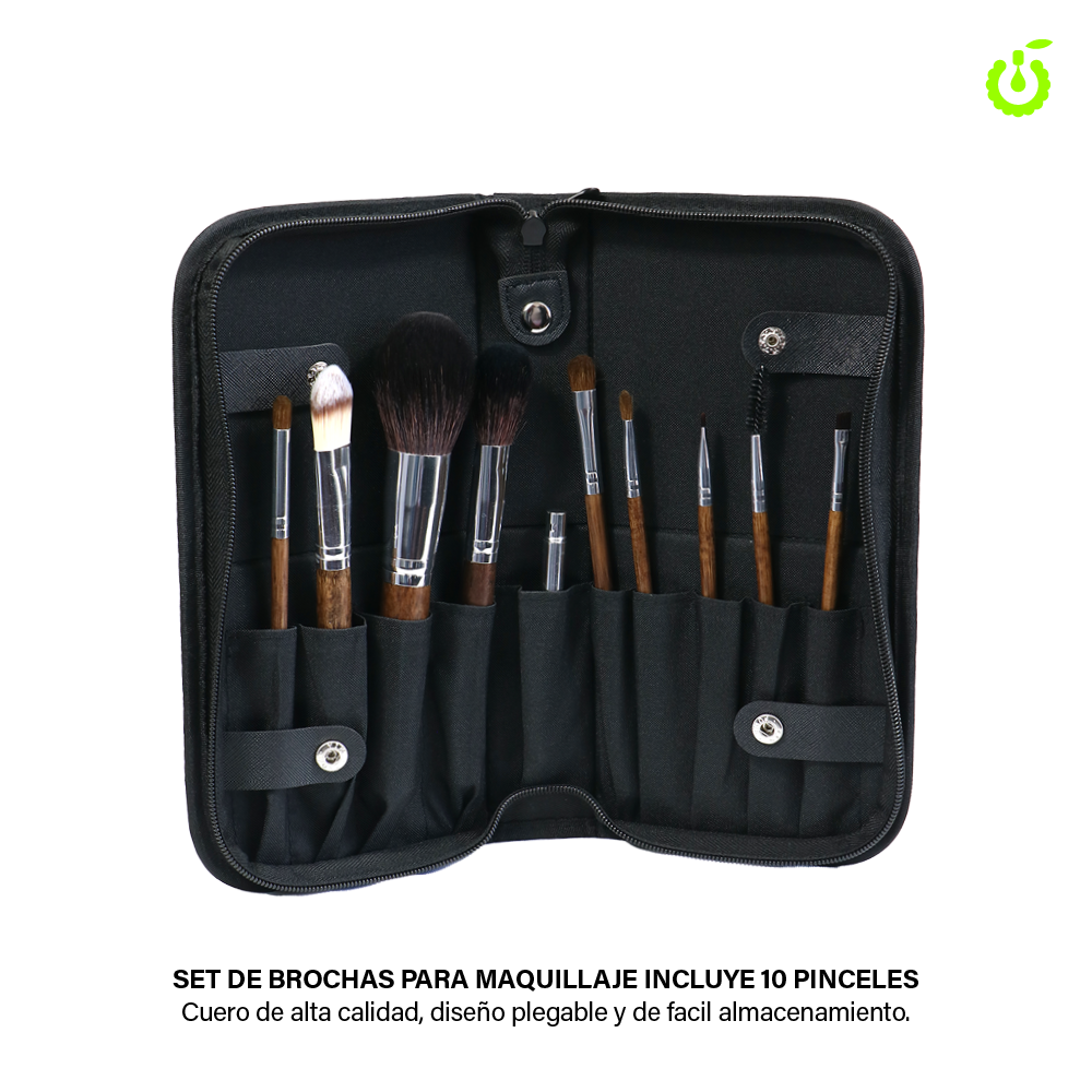 [BH006098] Z- Set de Brochas para Maquillaje 10pcs ___Pack  X5 BH006098