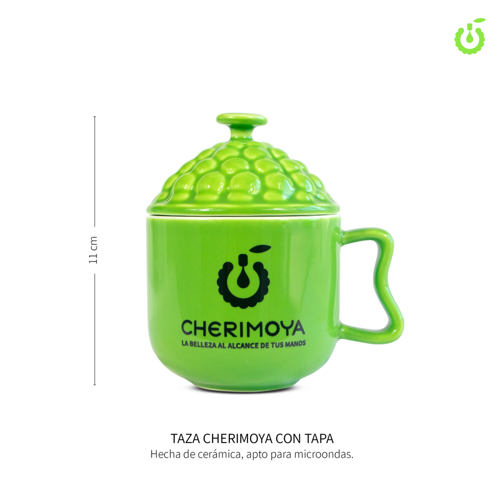 U-Taza con Tapa Cherimoya (Pack x 1) CH-Taza