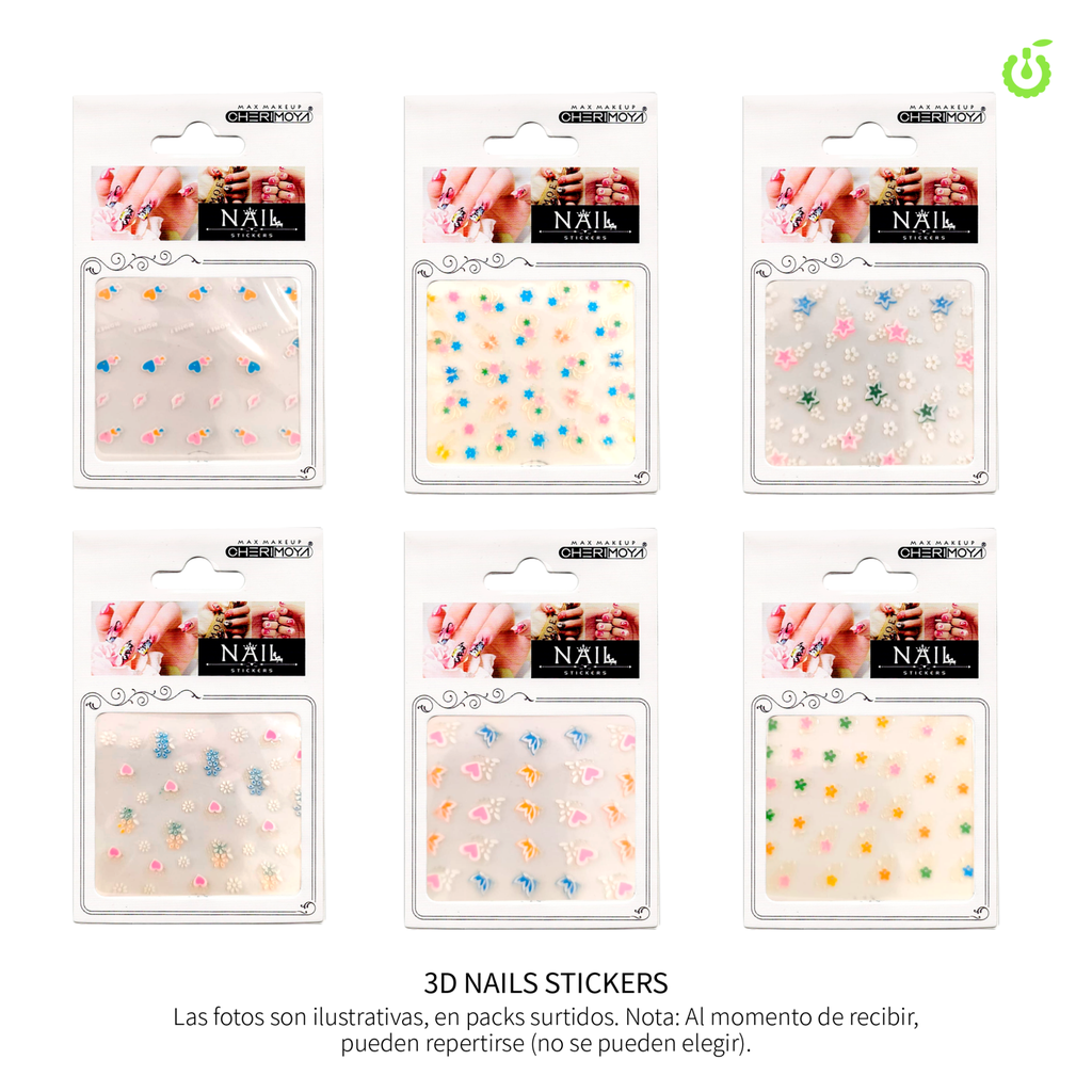 Sticker autoadhesivas surtido ___Pack X12 CH011087-27