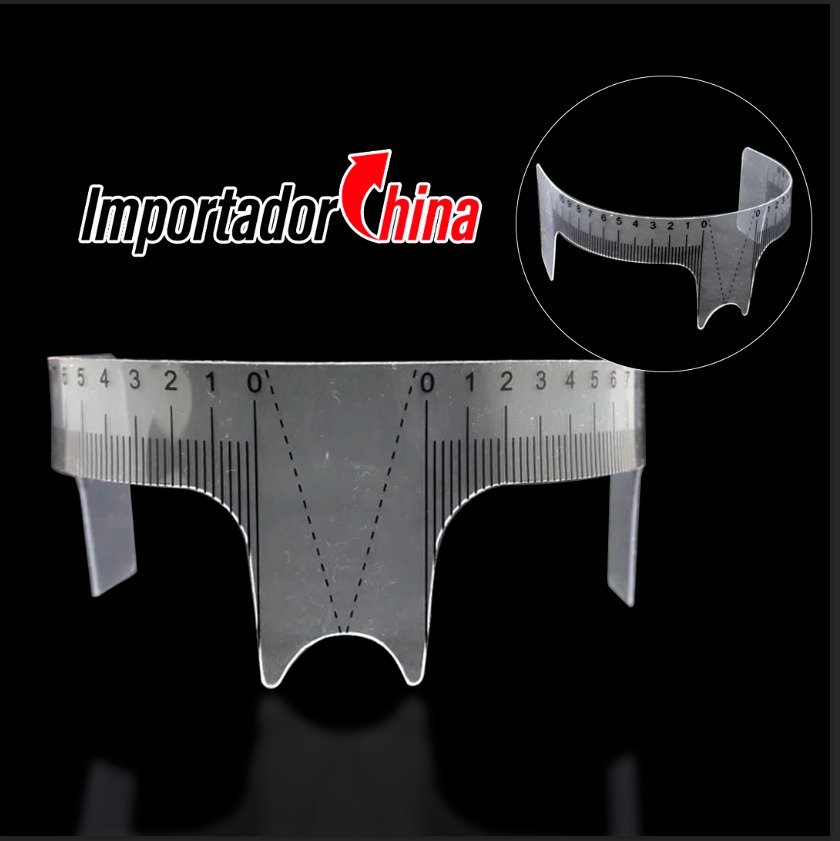 [LW-ZL2] Regla Vincha Calibre Microblading Perfilado Simetría Cejas (x10) LW-ZL2