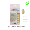 Press on nails oval brillo 24 pcs ___Pack X12 -BH001207 /BH-88A-YS014
