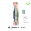 Press on nails KIT  GLITTER  30pcs___Pack X12 -BH001207-4/LP-88-ZH098