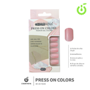 Press on nails Cuadrado  69-YS Brillo 24pcs ___Pack X12 -BH001205/BH-69-YS030