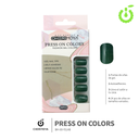 Press on nails Cuadrado    69-YS Brillo 24pcs ___Pack X12 -BH001205/BH-69-YS148