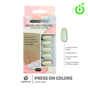 Press on nails coffin 24pcs ___Pack X12 -BH001206-3 /BH-80A-KS043