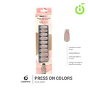 Press on nails coffin  KIT  30 pcs ___Pack X12 -BH001206-2/FD-80-ZH007