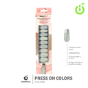 Press on nails coffin  KIT  30 pcs ___Pack X12 -BH001206-2/FD-80-ZH003