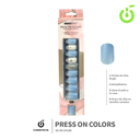 Press on nails  kit con dijes 30 pcs ___Pack X12 -BH001207-3/DZ-88-ZH188