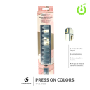 Press on cuadrado kit 30 pcs ___Pack X12 -BH001207-5/TP-88-ZH005