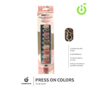 Press on cuadrado  kit multi-color  30pcs ___Pack X12 -BH001207-2/FD-88-ZH047