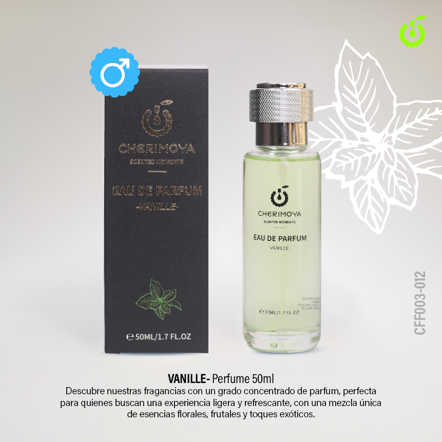 Perfume Unisex-Vanille Hombre  50ml ___Pack X12 -CFF003-012