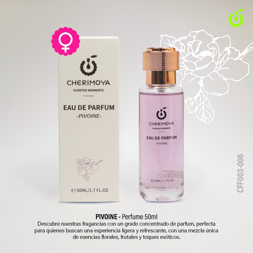 [CFF003-006] Perfume Unisex-PIVOINE Mujer  50ml (Pack x12) -CFF003-006