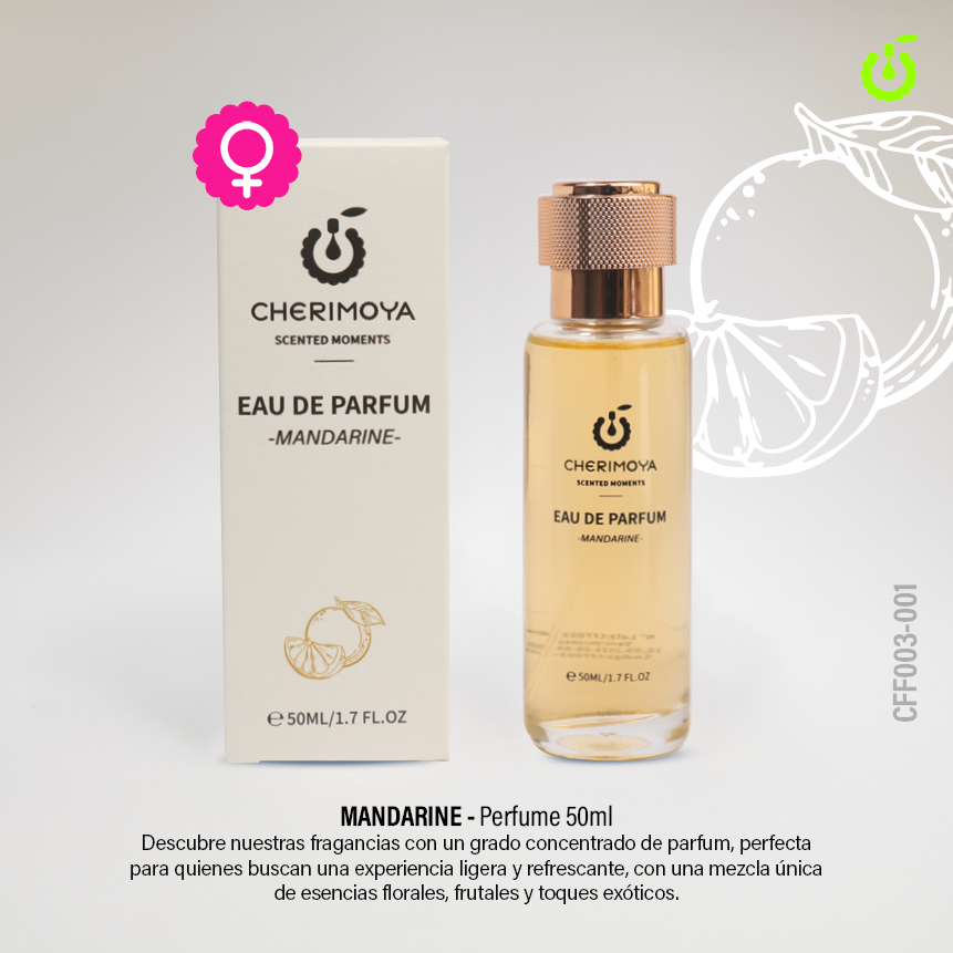 Perfume Unisex-MANDARINE Mujer  50ml ___Pack X12 -CFF003-001