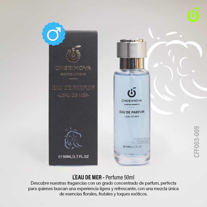 [CFF003-009] Perfume Unisex-L’EAU DEMER Hombre  50ml ___Pack X12 -CFF003-009