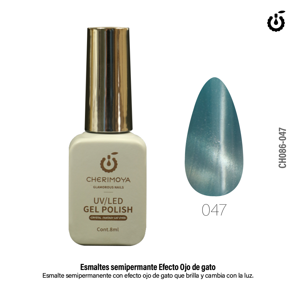 OJO DE GATO SEMI *47* 8ML ___Pack X6 CH086-47