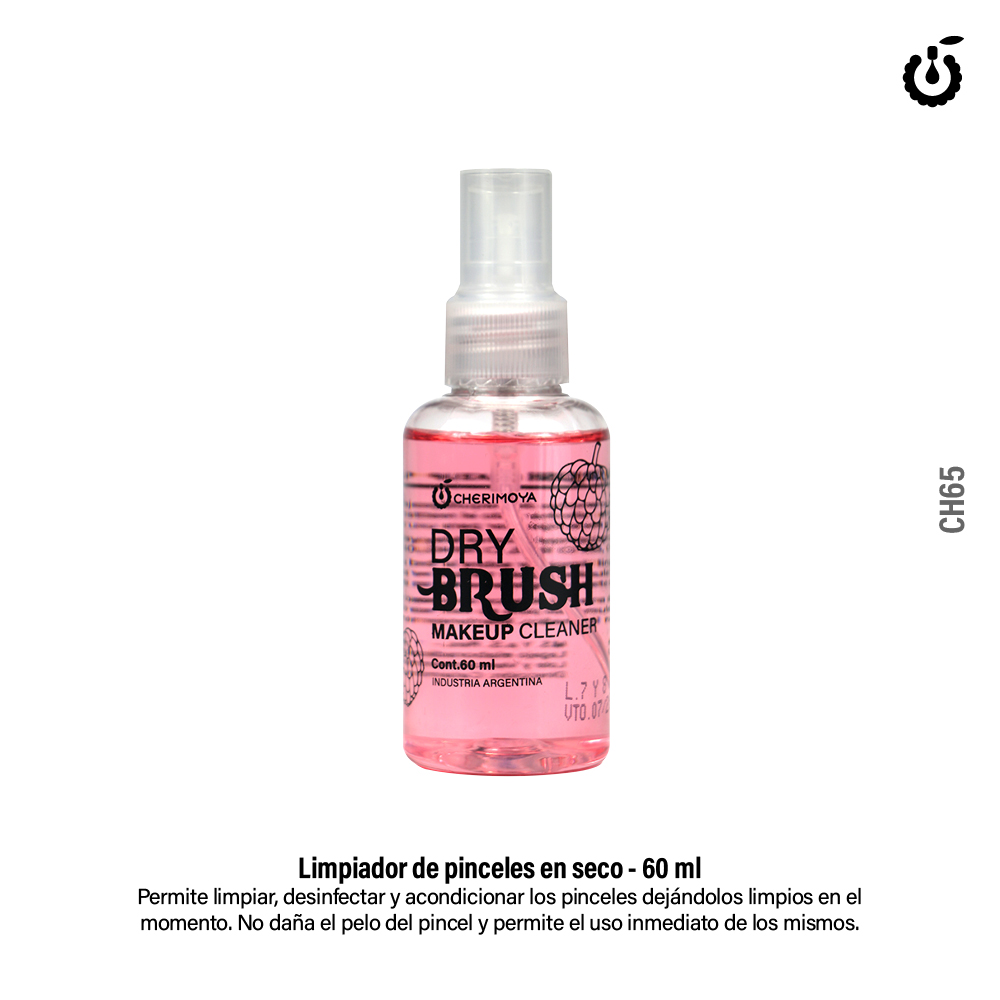 [CH65] Limpia brocha en seco DRY BRUSH spray 60ml (Bulto x 36) CH65