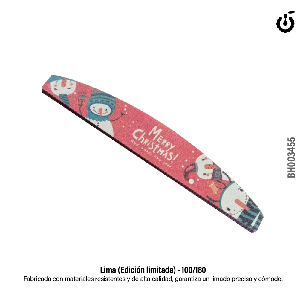 [BH003455] Lima 100/180 Edicion limitada navidad (Pack x25) BH003455
