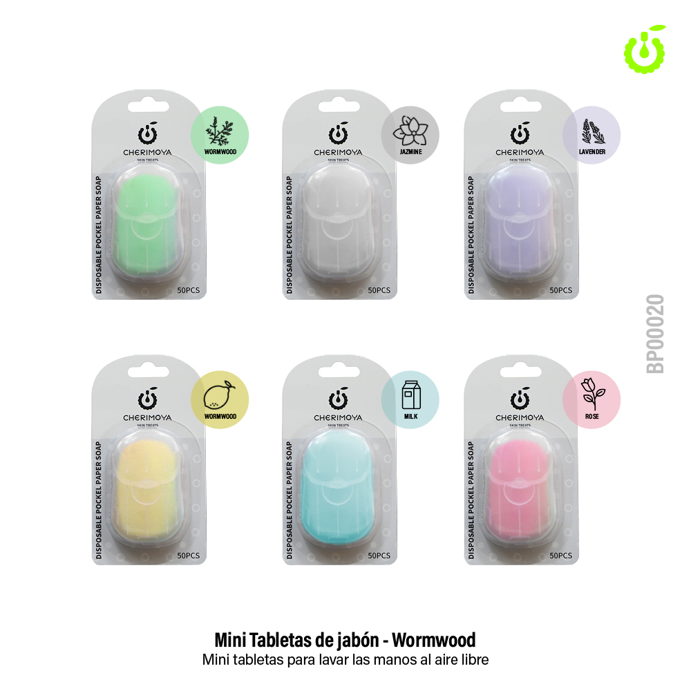[BP00020] Láminas De Papel  Jabón ___Pack X24 -BP00020