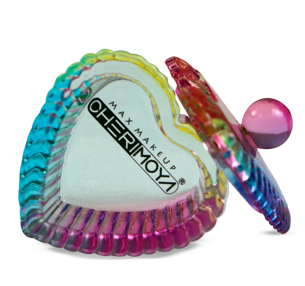 [BH003257] H-Vaso dappen c/tapa Multicolor (CORAZON) CHERIMOYA ( pack x20)-BH003257