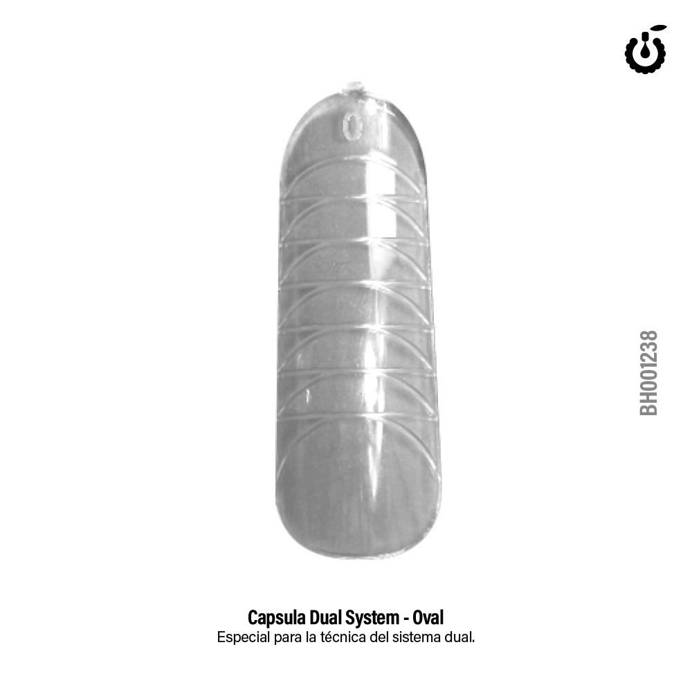 H- Capsula Dual System Uñas Escul. X 120pcs (pack x50) -BH001238 CH-81