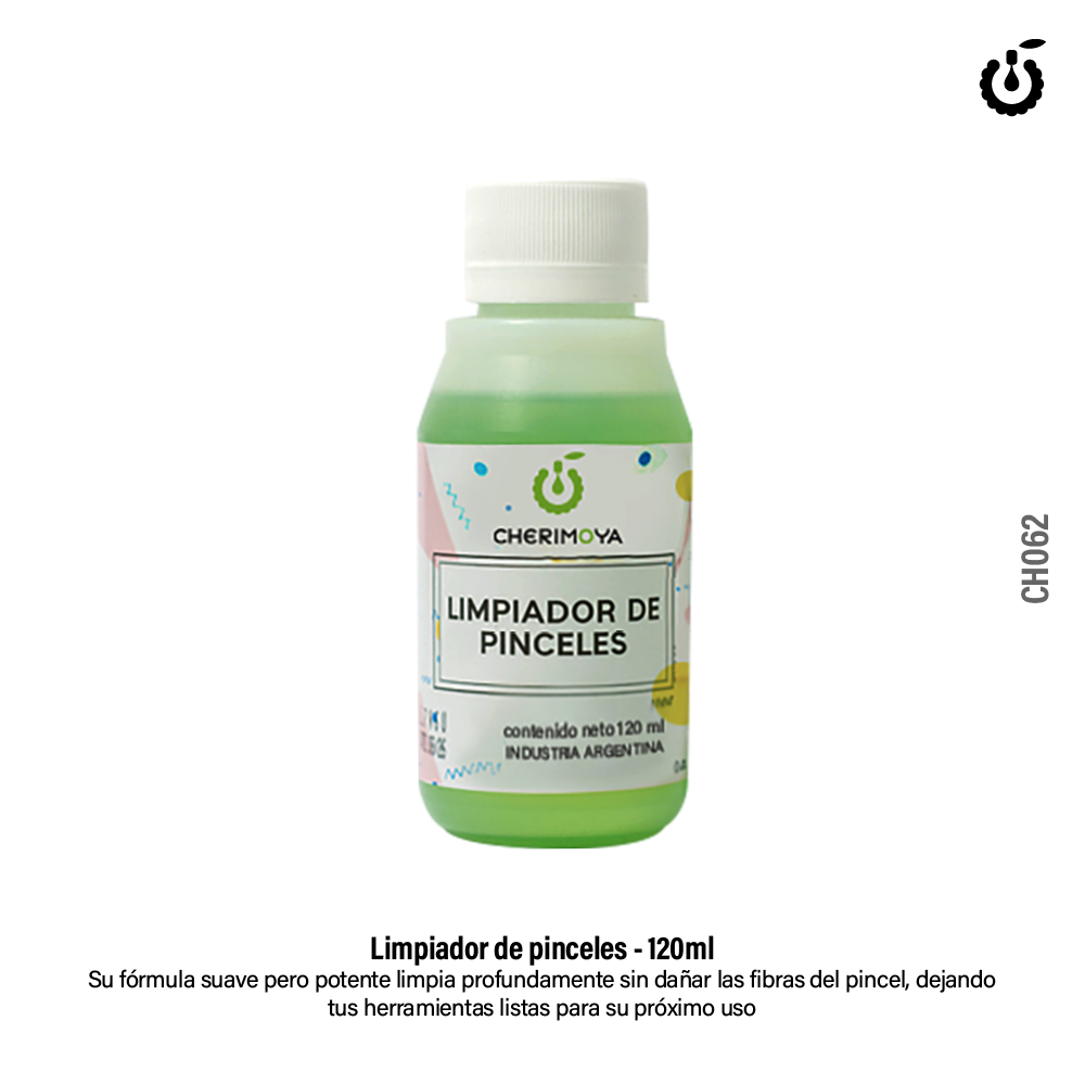 [CH062] G062-1 LIMPIADOR DE PINCEL 120ML ___Pakc x24