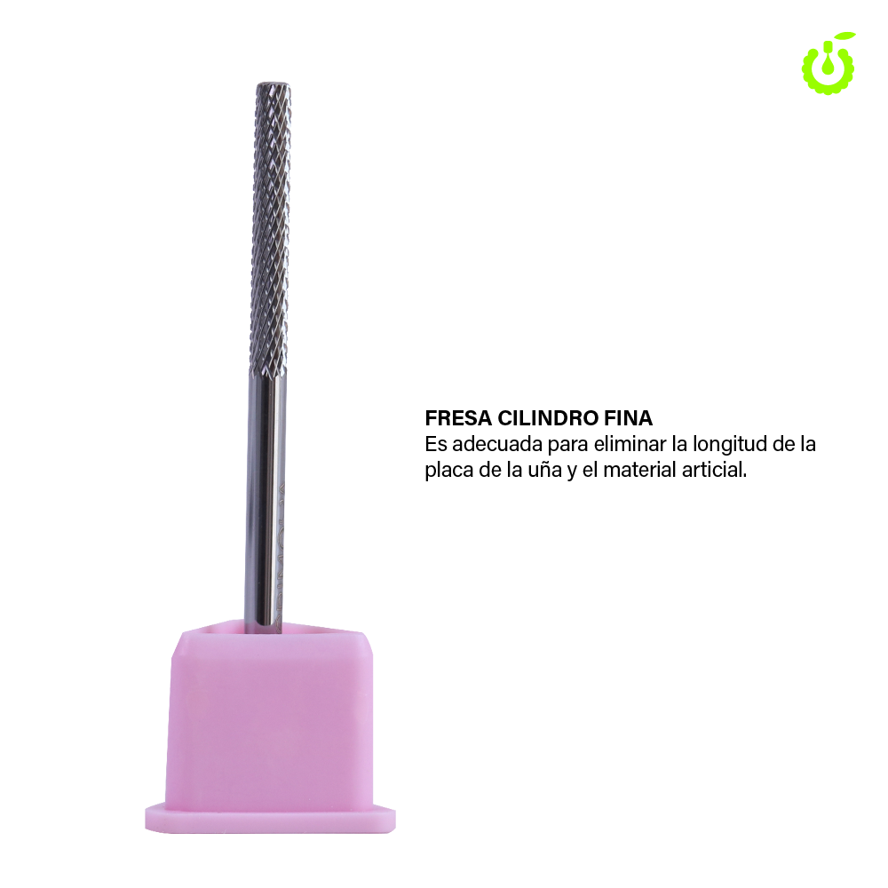 [BH003387] Fresa Tungsteno Cilindro Recto Fino (pack x 10) BH003387