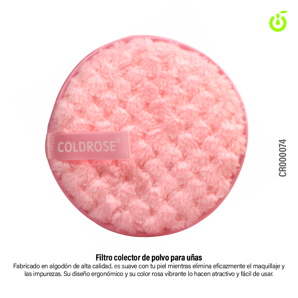 [CR000074] Esponja pads limpieza de rostro rosa ___Pack X20  -CR000074