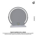 Espejo led con base giratorio (pack x 1) BH018073