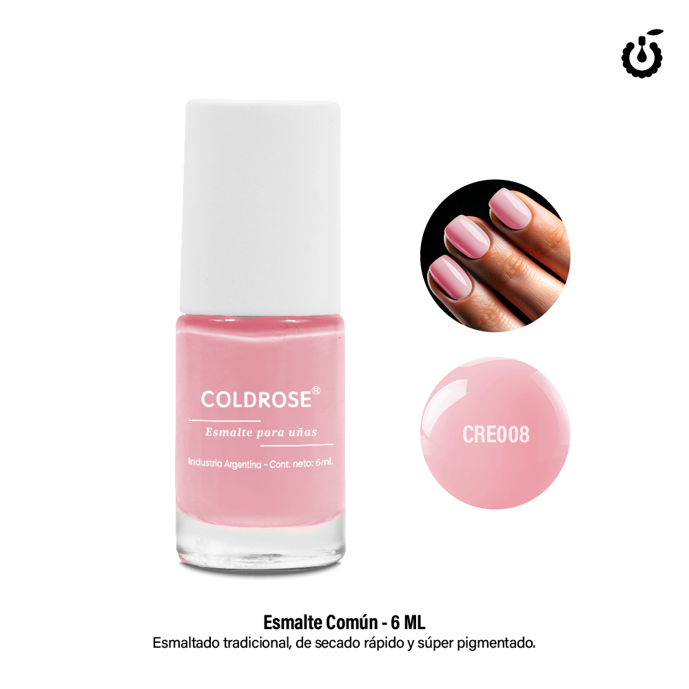 ESMALTE CREMOSO 008 6ml (pack x24) CREM008