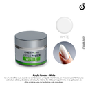 B602 Polvo Acrílico 30g N°: 002, White ___Pack X12-CH088-02