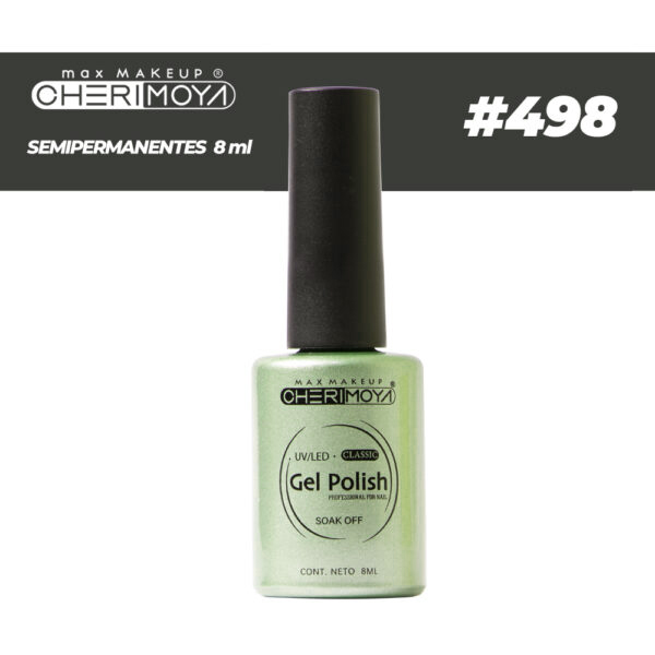 B498 Esmalte Semi #498 8ml  Cherimoya (Pack x12) CH022-498