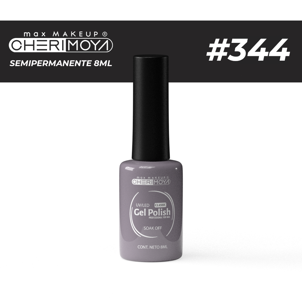 B344 Esmalte Semi #344 8ml  Cherimoya (Pack x12) CH022-344