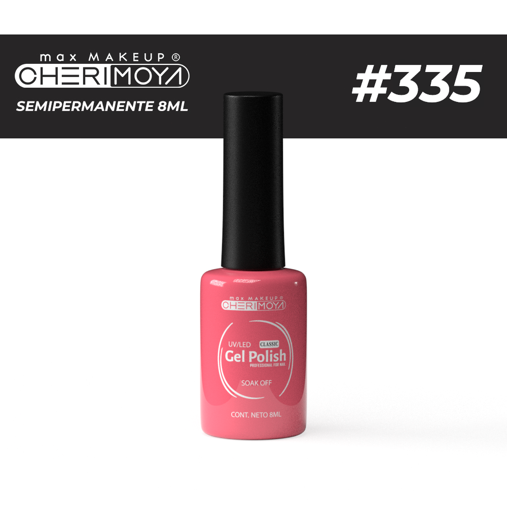 B335 Esmalte Semi #335 8ml  Cherimoya ___Pack X12 CH022-335