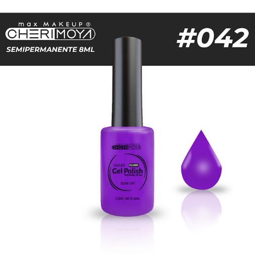 [CH022-042] B042 Esmalte Semi #042 8ml  Cherimoya ___Pack X12 CH022-042