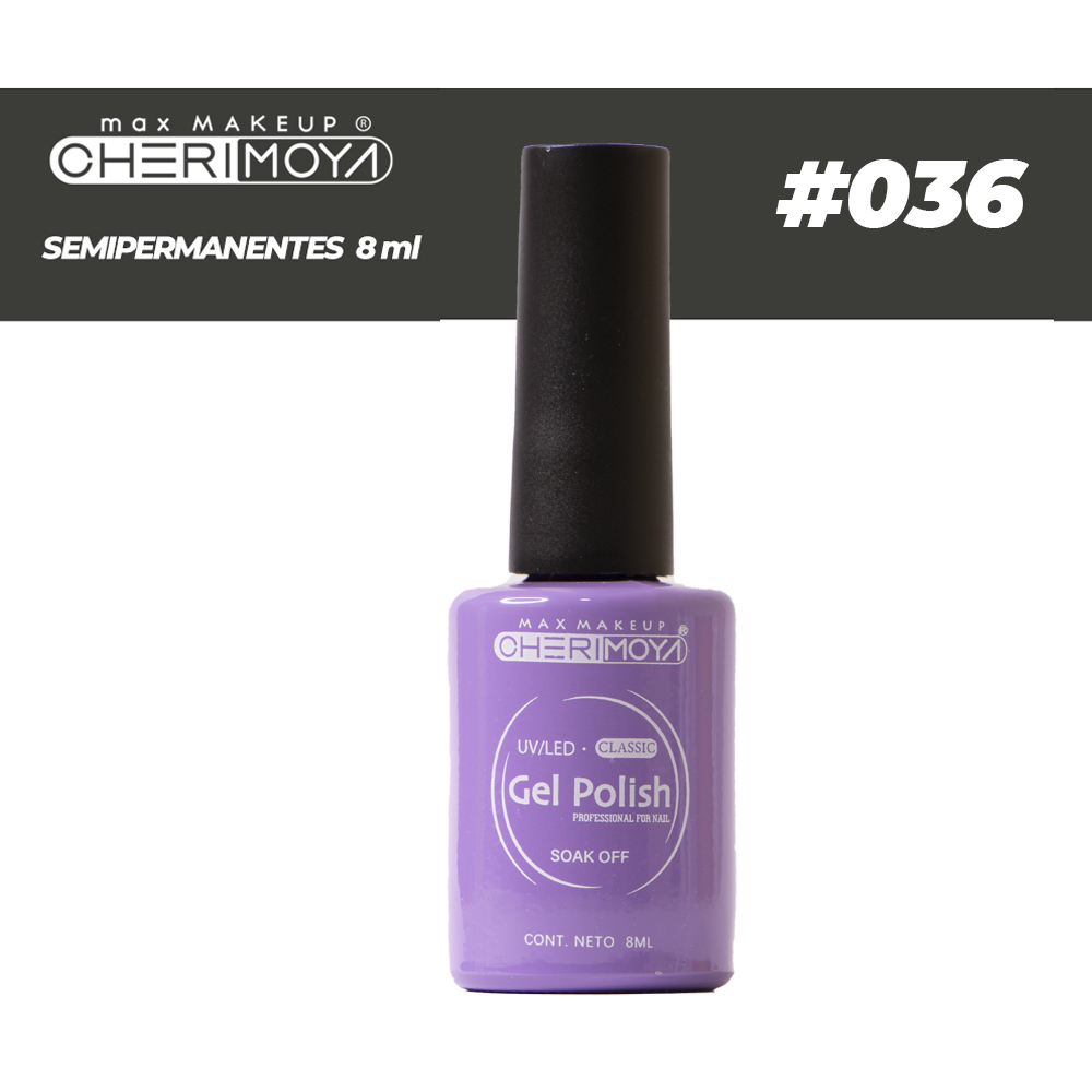 B036 Esmalte Semi #036 8ml  Cherimoya (Pack x12) CH022-036