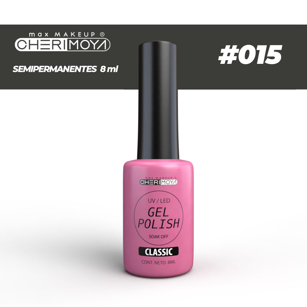 B015 Esmalte Semi #015 8ml  Cherimoya (Pack x12) CH022-015