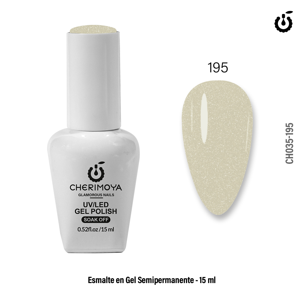 A195 Esmalte Semi Cherimoya ___Pack X6 CH035-195