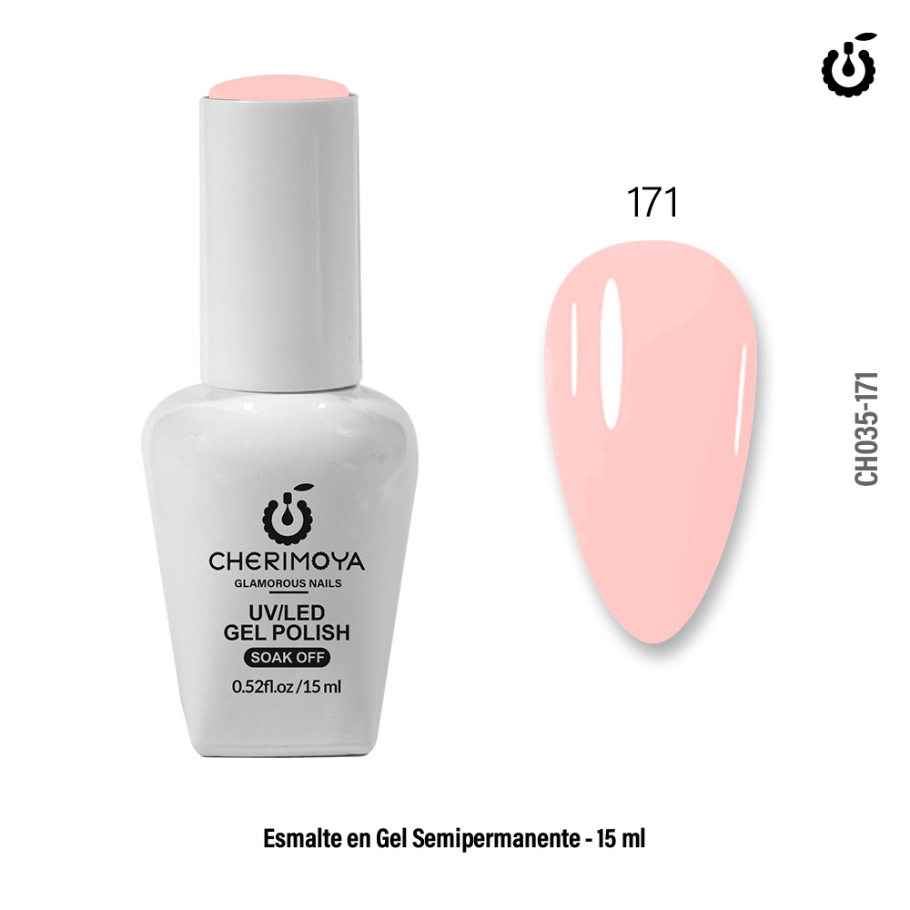 [CH035-171] A171 Esmalte Semi Cherimoya  ___Pack X6 CH035-171