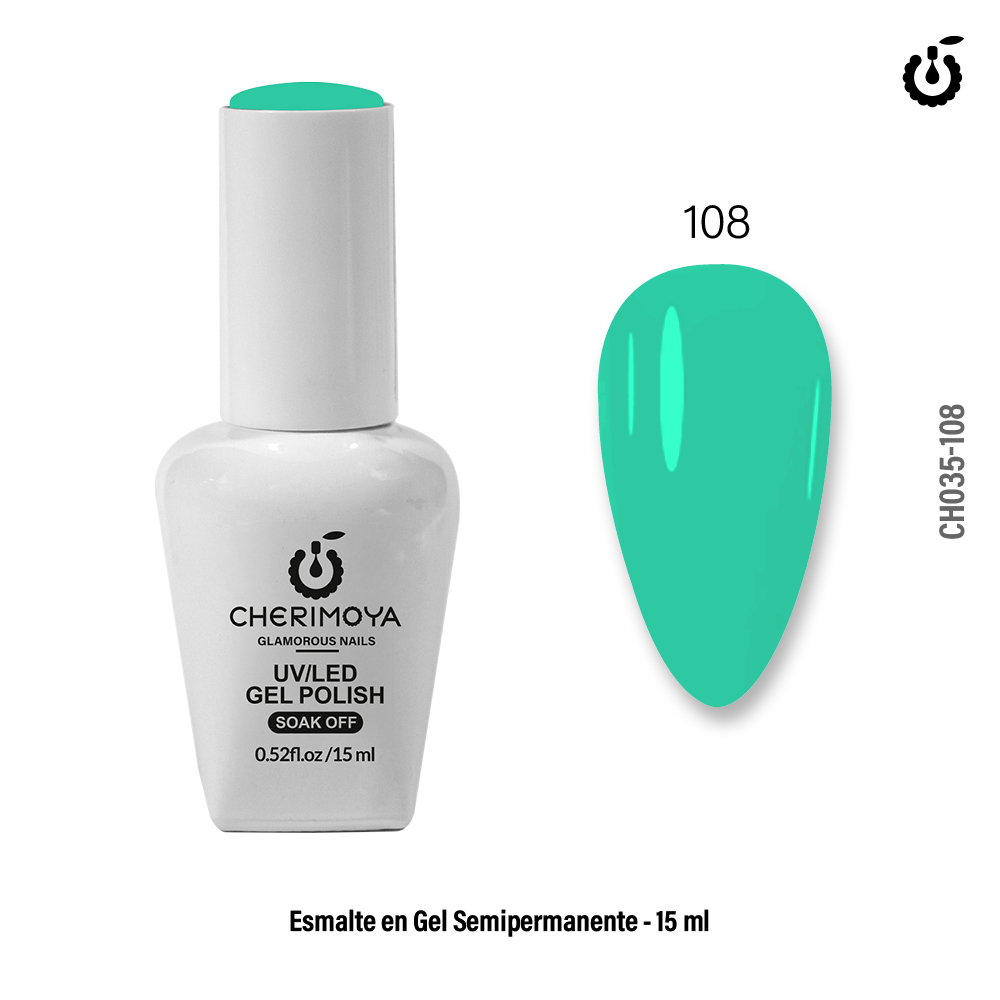 [CH035-108] A108 Esmalte Semi Cherimoya ___Pack X6 CH035-108