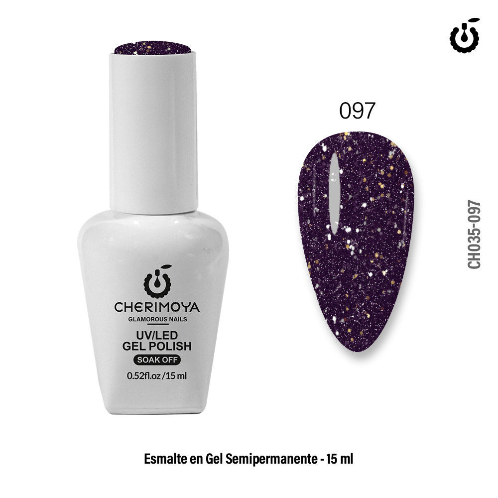 A097 Esmalte Semi Cherimoya  (Pack x6) CH035-097