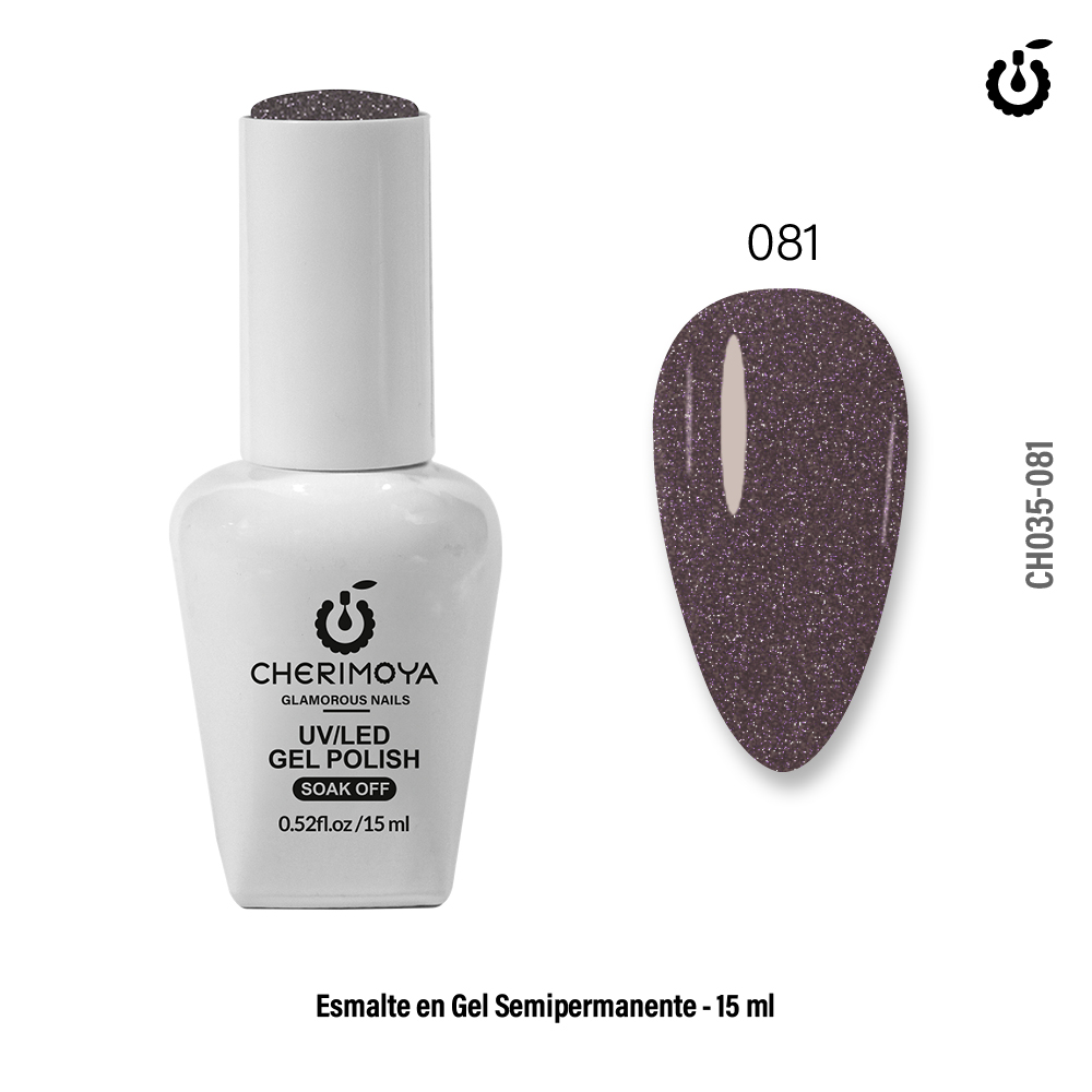 A081 Esmalte Semi Cherimoya  (Pack x6) CH035-081