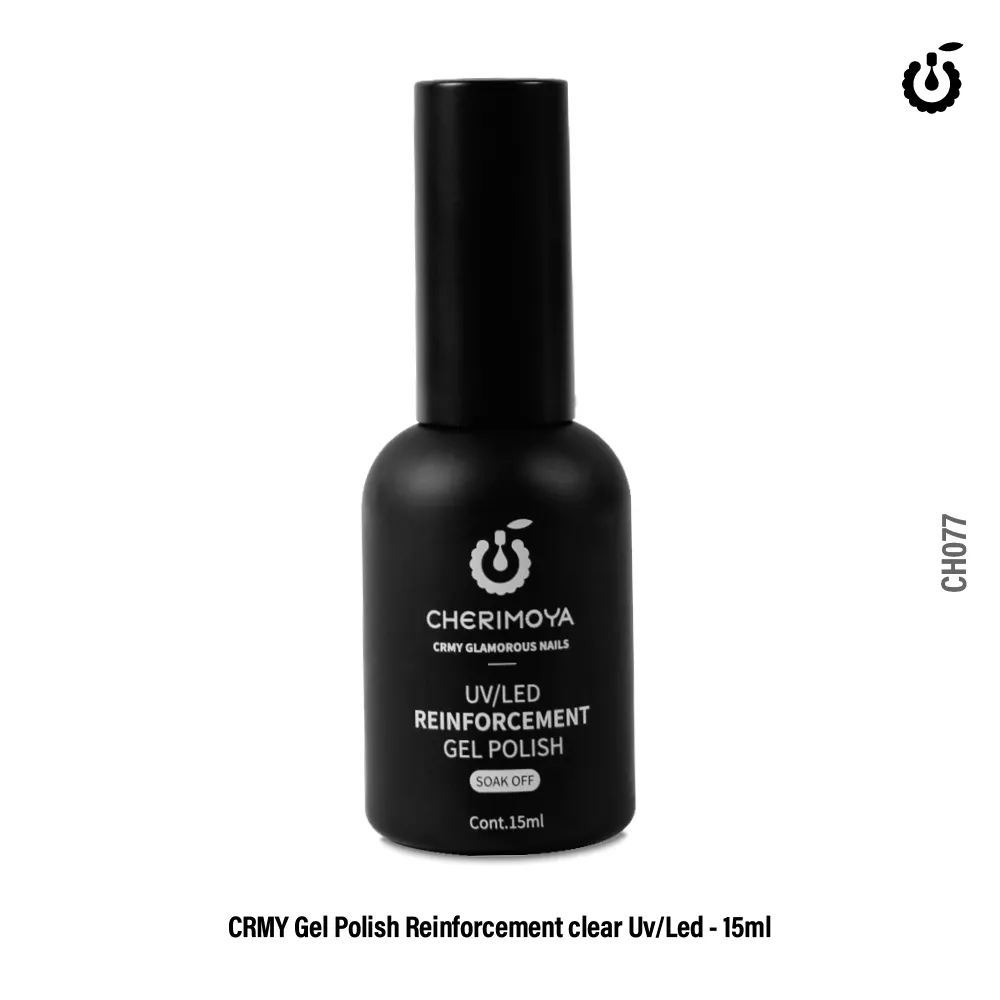 [CH077] Reinforcement gel polish uv/led 15ml Clear  CHERIMOYA___PACK X6
