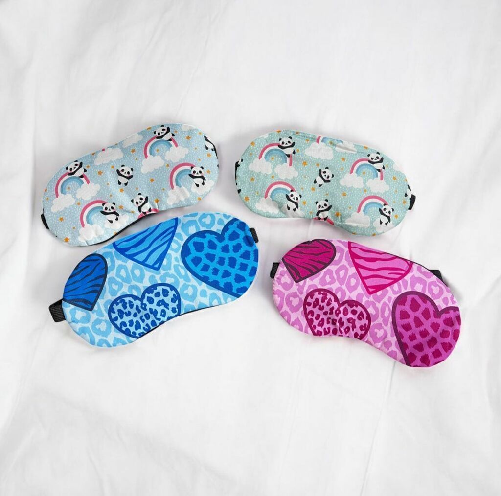 Antifaz con gel CORAZONES Y PANDAS SURTIDO ELOISE