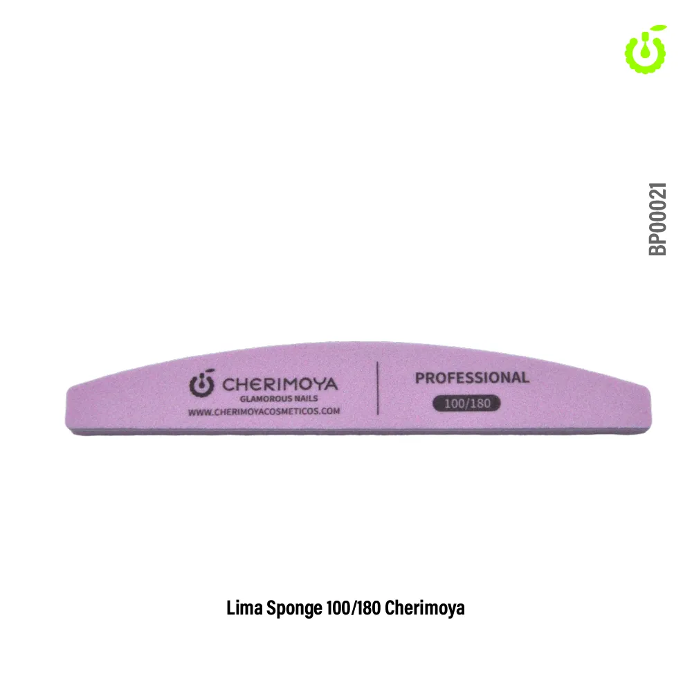 [BH003432] H- Sponge LIMA Media luna 100/180 Cherimoya___Pack x12