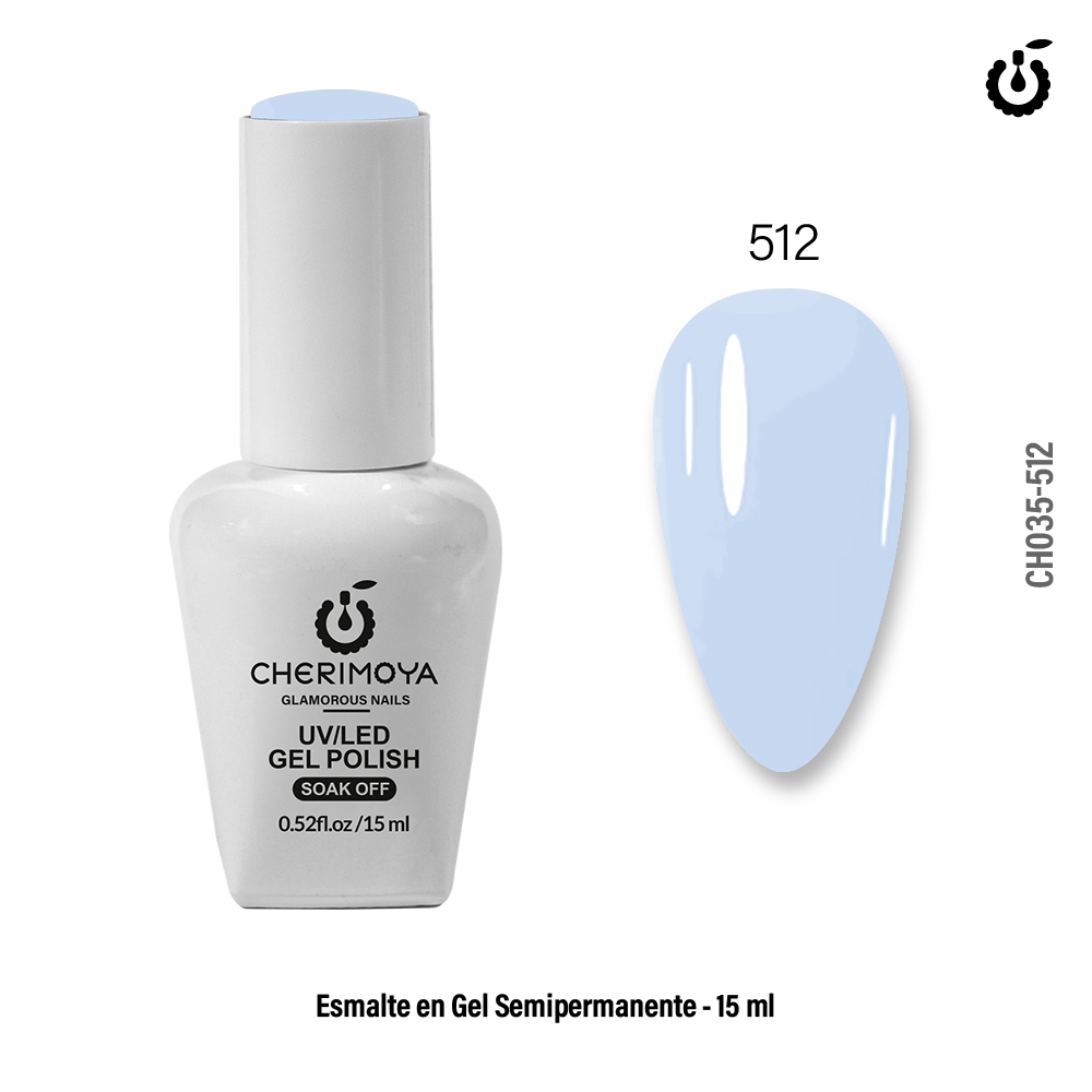 [A512 | CH035-512] Esmalte Semi Cherimoya *UNICORN*___Pack X6