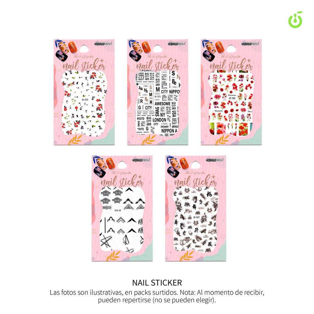 [CH011087-10] Z-Sticker autoadhesivas grande surtido___Pack X12
