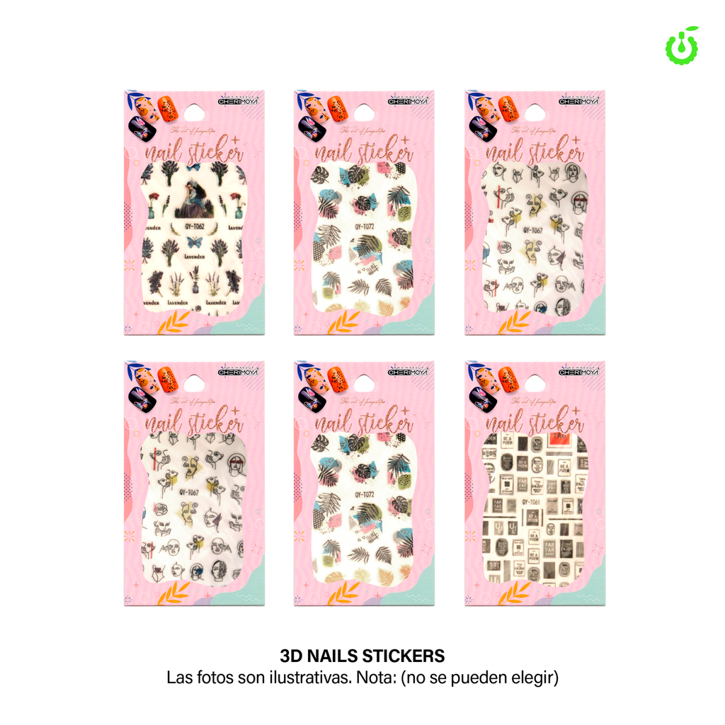 [CH011087-09] Z-Sticker autoadhesivas grande surtido___Pack X12