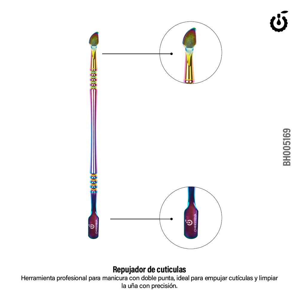 [BH005169 | CH-93] Repujador empujador de TORNASOLADO Cherimoya___Pack X12