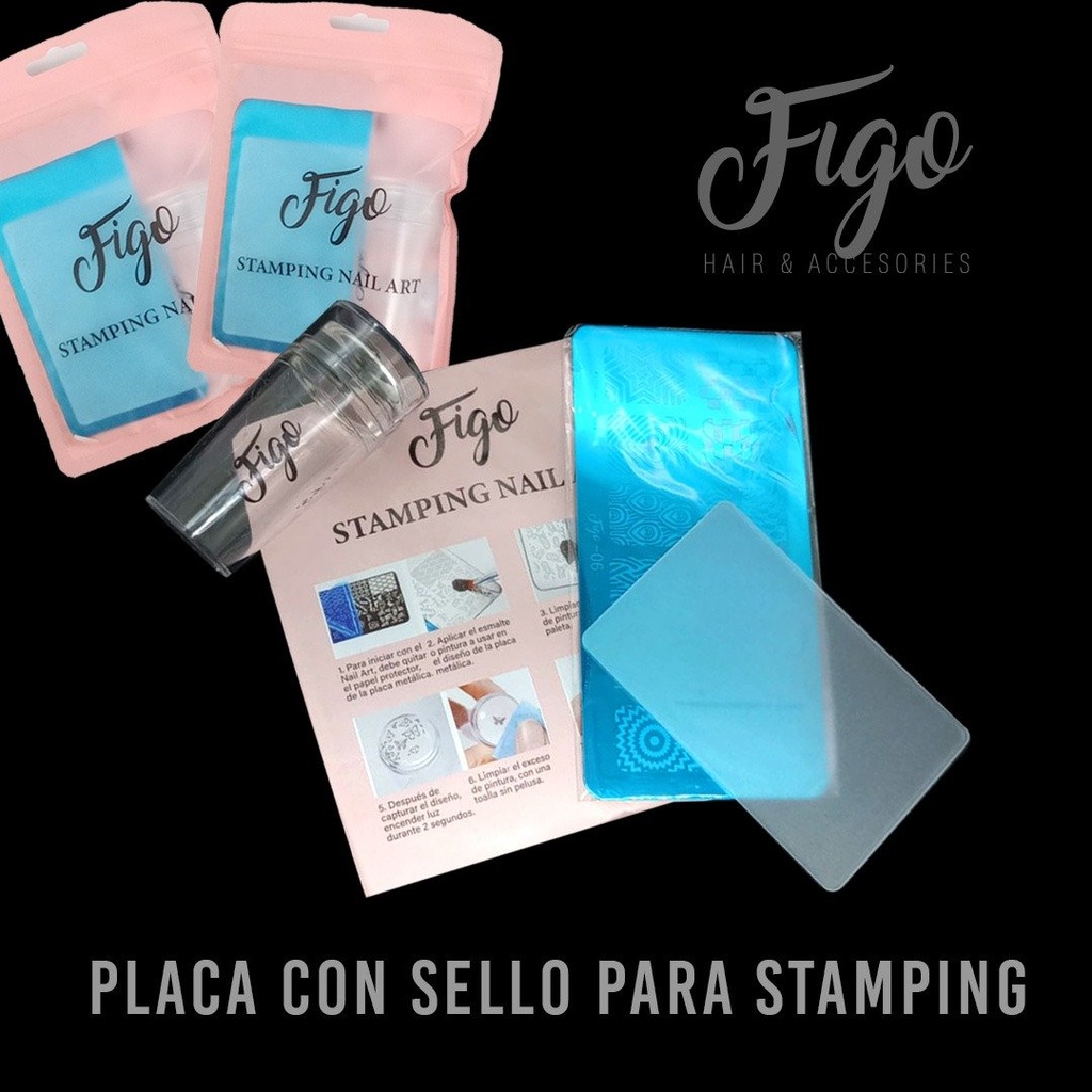 KIT DE STAMPING CON PALETA FIGO___Pack