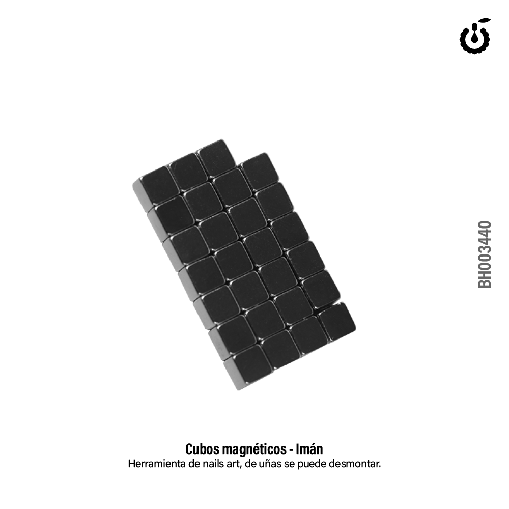 Iman Magnetica mini cubos 27pcs___Pack X20